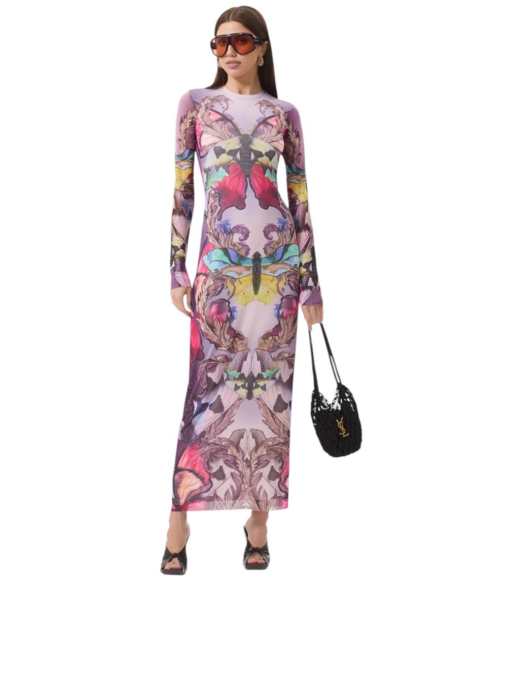 AFRM Didi Dress Ornate Butterfly